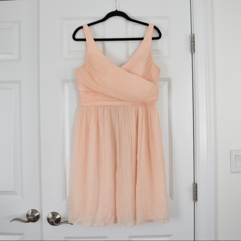 JCrew Chiffon Bridesmaid Dress